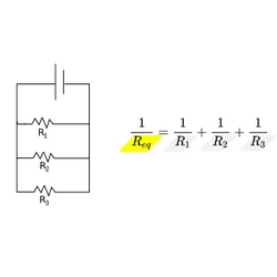 circuit électritque en parrallèle et calcul de résistance équivalente
